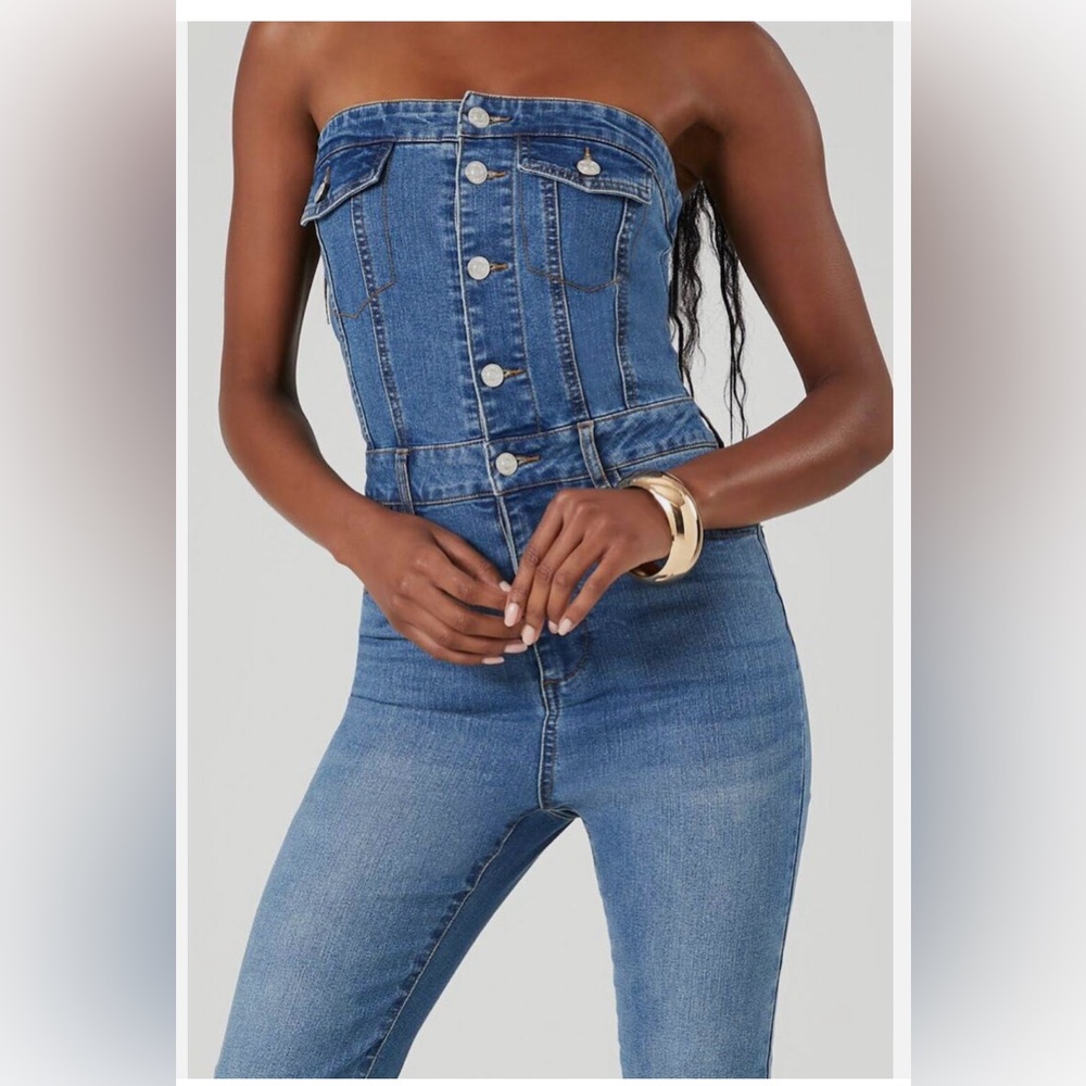 Medium Denim Jumpsuit NWT